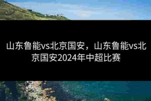 山东鲁能vs北京国安，山东鲁能vs北京国安2024年中超比赛